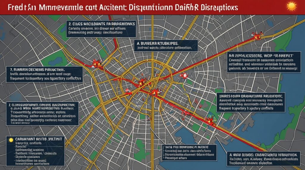 Ситуация на дорогах: пробки, перекрытия, ДТП и опасные участки на сегодня - иллюстрация
