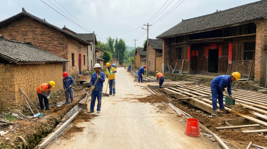 Сельские территории: развитие аулов, дороги, связь и проекты благоустройства - иллюстрация
