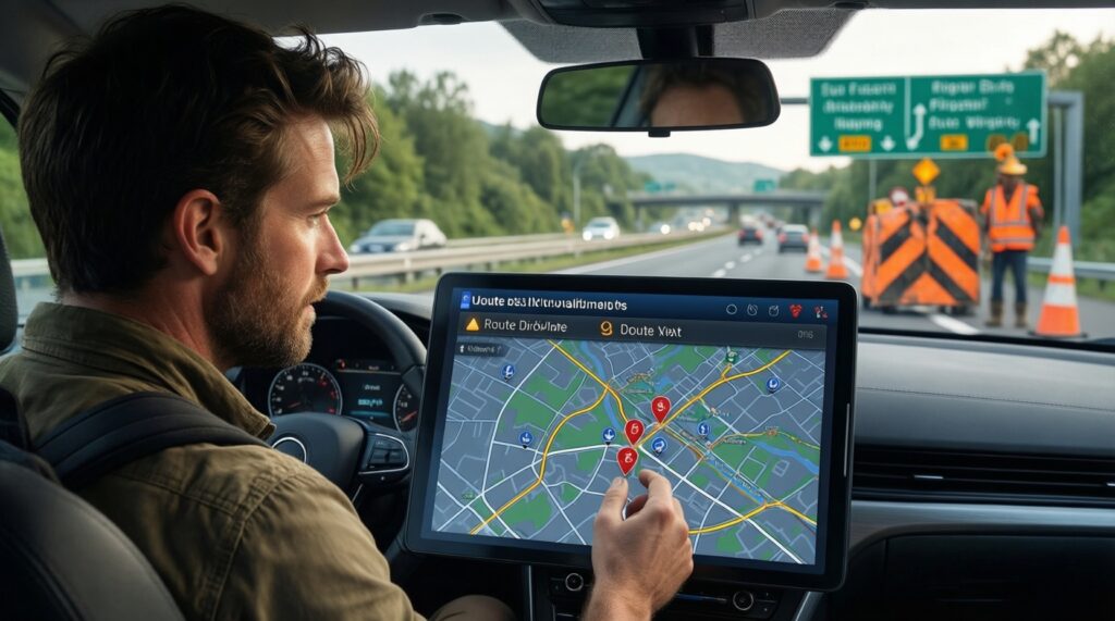 Ситуация на дорогах КЧР сегодня: пробки, перекрытия, ремонты, аварии - иллюстрация