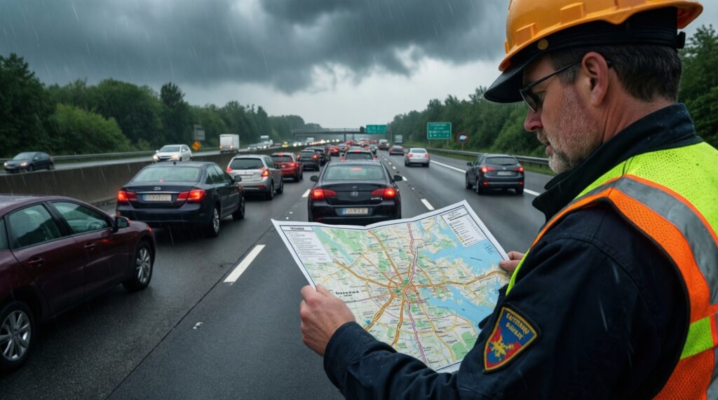 Ситуация на дорогах КЧР: пробки, ремонты, перевалы, погодные ограничения и ДТП - иллюстрация