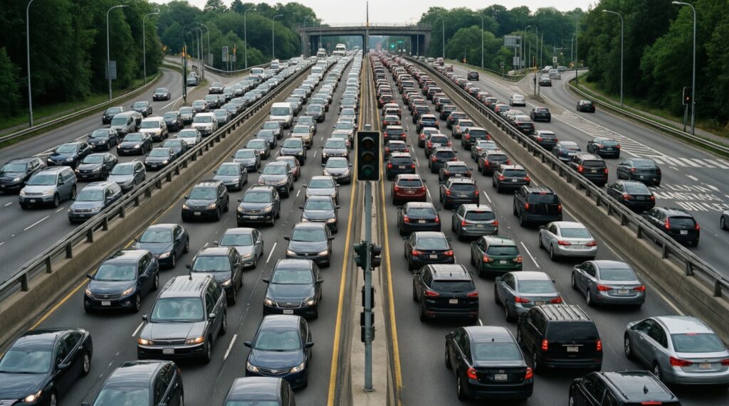 Ситуация на дорогах Карачаево-Черкесии: пробки, ремонты, перекрытия, ДТП - иллюстрация