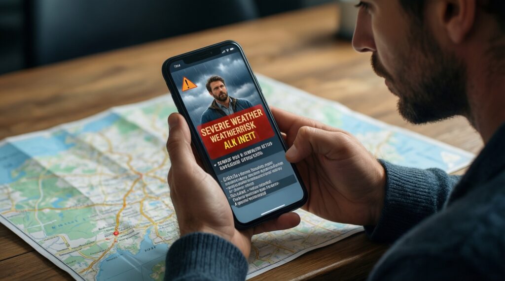 Погода и риски: штормовые предупреждения, паводковая обстановка, лавинная опасность - иллюстрация