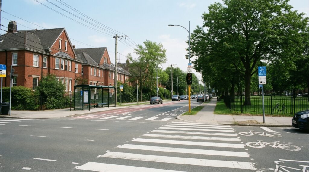 Городская среда: благоустройство дворов и парков, транспорт, освещение, обратная связь жителей - иллюстрация