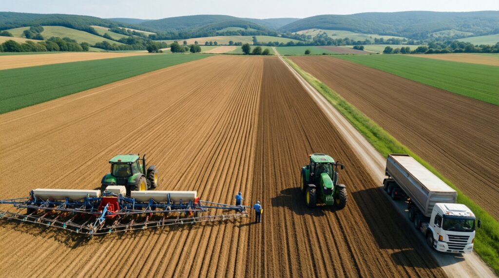 Сельское хозяйство и сезонные работы: как проходит посевная/уборочная в КЧР - иллюстрация