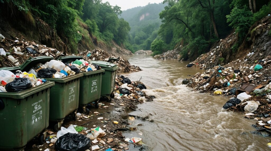 Экология: состояние рек и воздуха, вопросы мусора и природоохранные меры в КЧР - иллюстрация