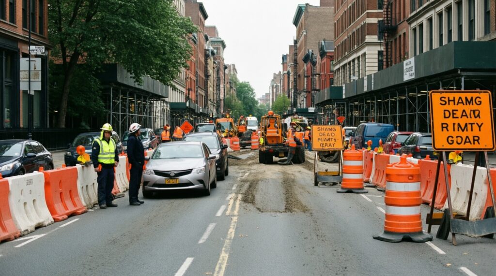 Ситуация на дорогах КЧР: пробки, ДТП, перекрытия и ремонтные работы - иллюстрация