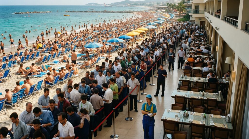 Туризм и курорты: загрузка, цены, сервис, безопасность на маршрутах, отзывы и аналитика - иллюстрация