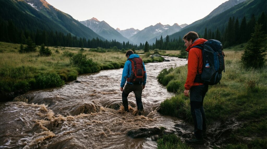 Погода и ЧС: штормовые предупреждения, лавинная и паводковая обстановка в горах - иллюстрация