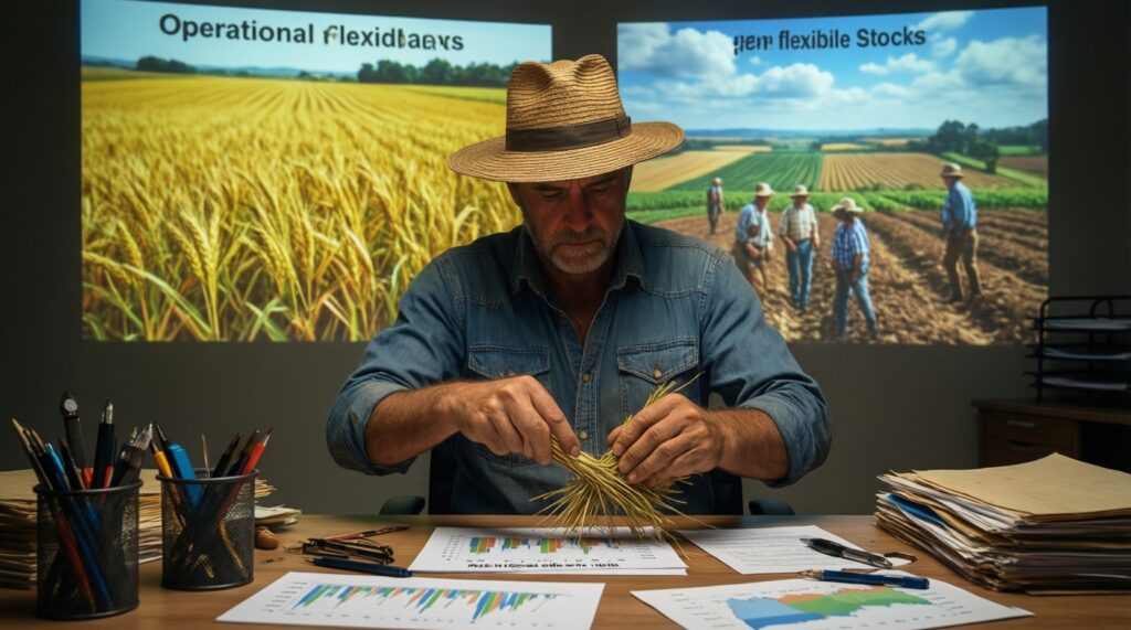 Сельское хозяйство: посевная/уборочная, поддержка фермеров и цены на продукцию - иллюстрация