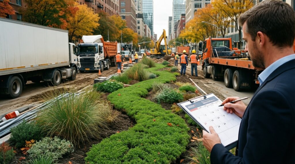 Городская среда: благоустройство дворов и парков, общественные обсуждения, сроки работ - иллюстрация