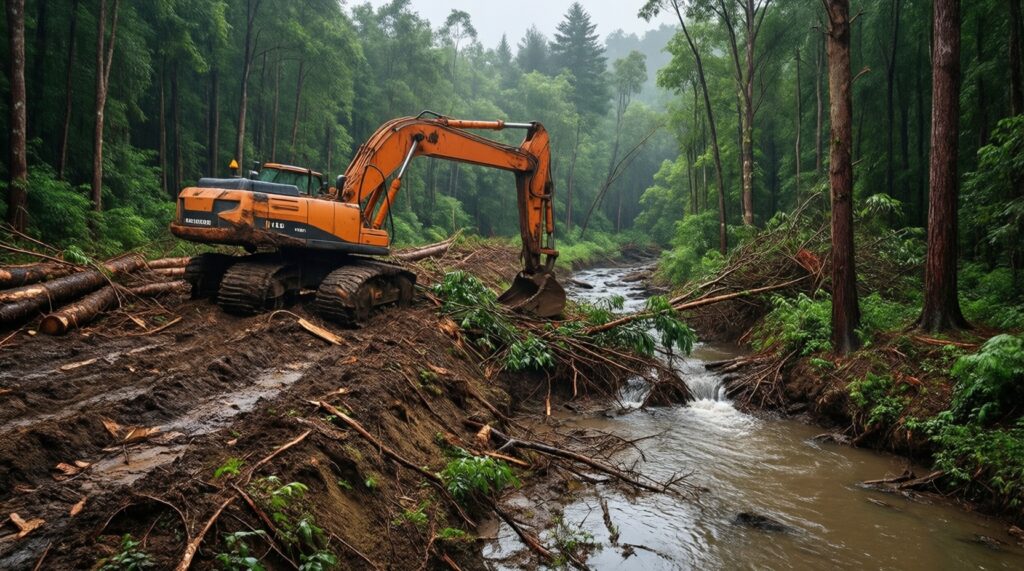 Экология: качество воздуха и воды, свалки, лесные работы, обращения жителей - иллюстрация